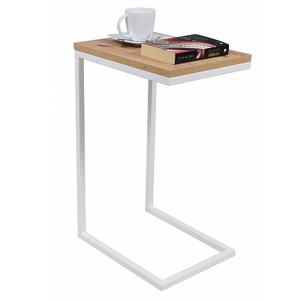 Stolik pomocniczy Loft- w różnych kolorach - Dąb Artisan , Biały Mat Stolik pomocniczy Loft- w różnych kolorach - Dąb Artisan , Biały Mat