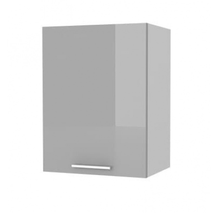 Kuchyňská horní skříňka Femme G40 1D, šedý lesk