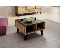 LOTTA 60 konferencia asztal, wotan tölgy/fekete