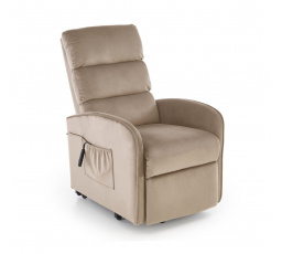 Elektromosan állítható MARONI fotel, Bézs