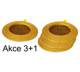 Bambusovo ratanový tácek žlutý Akce 3+1