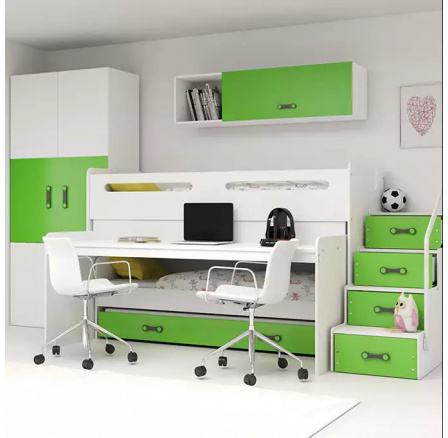 MAX 1 3 OSOBOWY RAMA ZIELONY 80 X 200 KPL