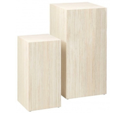 2 darab Dice bézs színű dohányzóasztal szett