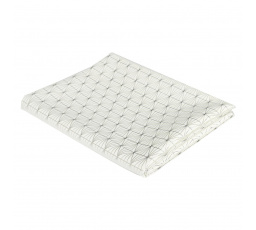 Geometric Dore asztalterítő fehér/ezüst 140x250 cm