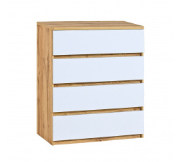 ARCA AR5 komód, Fehér arktikus + Wotan tölgy