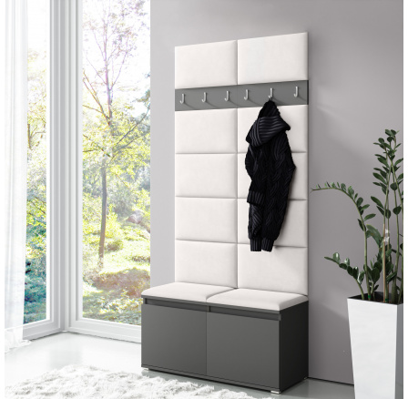 EMI 1 előszobafal, Trinity 01/Grafit