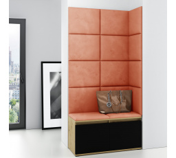 EMI 2 előszobafal, Trinity 17/Artisan + fekete