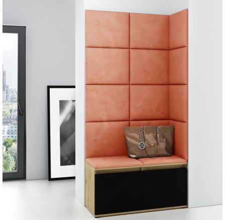 EMI 2 előszobafal, Trinity 17/Artisan + fekete