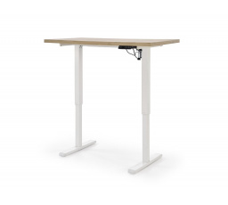 Íróasztal B/54, artisan tölgy/fehér