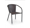 MIDAS kerti szék, barna-fekete