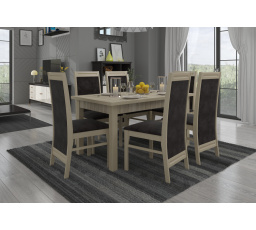 RODOS 7 Sonoma asztal és szék készlet