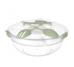 Bain de Soleil zöld salátástál