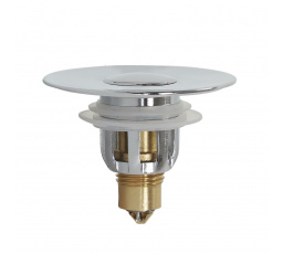 Univerzális mosogatódugó 6 cm krómozott