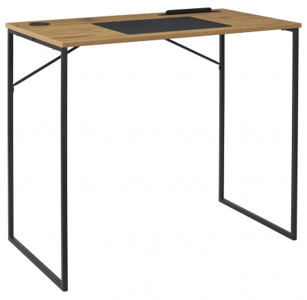 Link íróasztal természetes/fekete