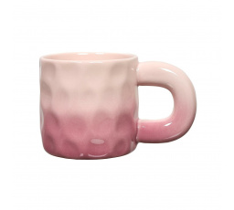 Chubby rózsaszín bögre 330ml