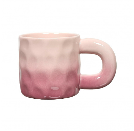 Chubby rózsaszín bögre 330ml