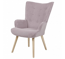 Relaxációs fotel, rózsaszín, szövet, AK-301 PINK2