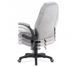 Kancelářské křeslo, synchronní mechanismus, stříbrná látka, KA-G303 SIL2