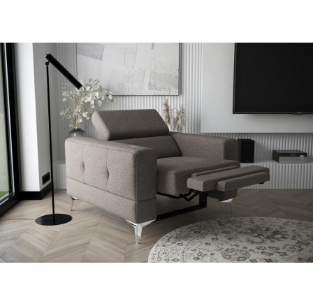 FOTEL TOSCANIA RELAX - Odcienie szarości