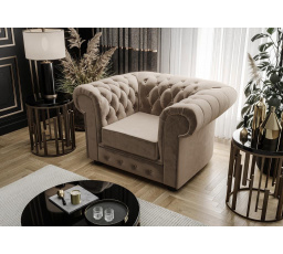 FOTEL MANCHESTER - Wybierz własny kolor - Zapisz swój wybór - Galeria tkanin poniżej