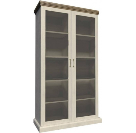 ROYAL WS vitrin, Északi fenyő + Vad tölgy