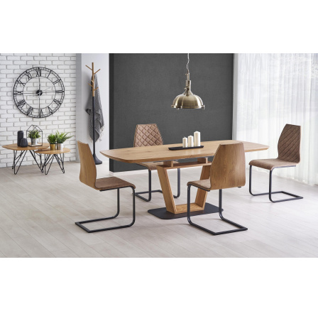 Étkezőasztal BLACKY, arany tölgy