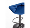 H95 bárszék, kék bársony