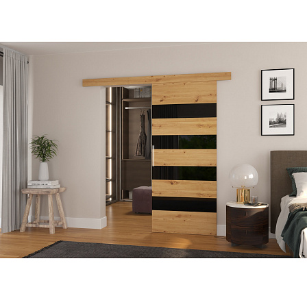 Toló falra szerelhető ajtó MILOU 86 Artisan