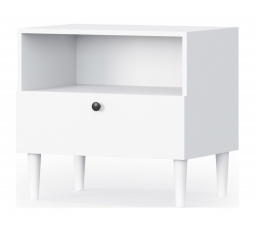 Dullum 60 Table White Biały 60x55 Not applicable