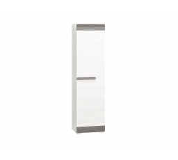 BLANCO 19 sosna śnieżna/MDF new grey - szafa