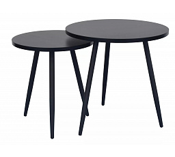 CLEO dohányzóasztal szett, fekete