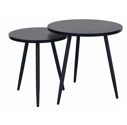 CLEO dohányzóasztal szett, fekete