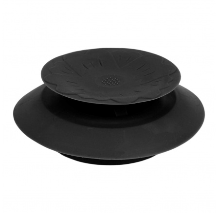 Szilikon mosogatódugó fekete