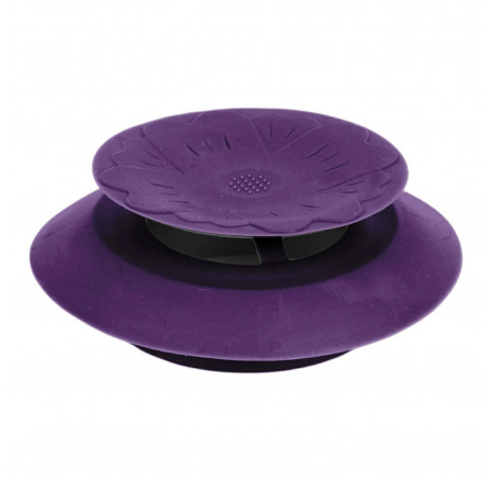 Lila színű szilikon mosogatódugó