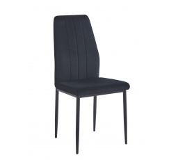 Velvet szék fekete K12-FX