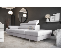 SOFA GALAXY II SZEZLONG 235 CM - Odcienie szarości , Szezlong po prawej - prawa strona