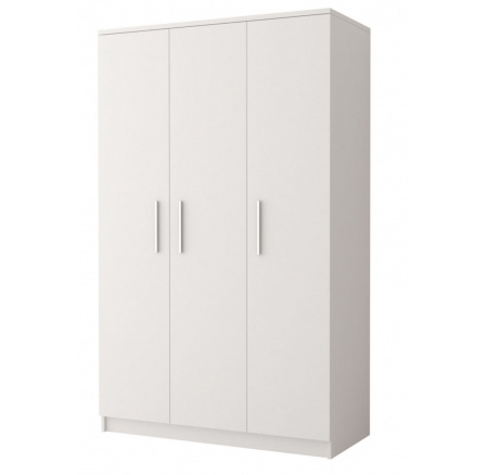 3D OMEGA I - 19 Gardróbszekrény, Fehér/Fehér