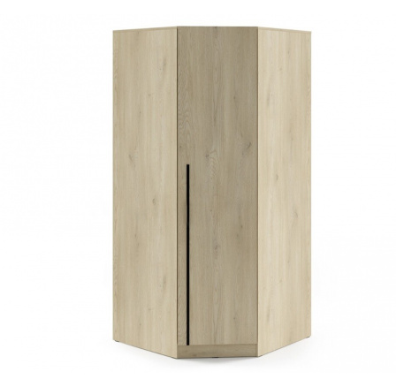 Sarokszekrény BRAGA 4 fém fogantyúval cremona tölgy