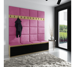 EMI 4 előszobafal, Trinity 10/Artisan+fekete