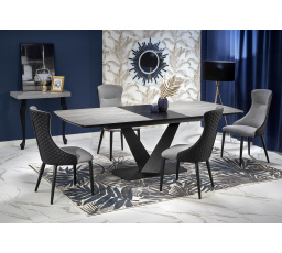 VINSTON étkezőasztal, sötétszürke