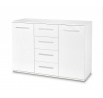 LIMA KM-4 komód, fehér