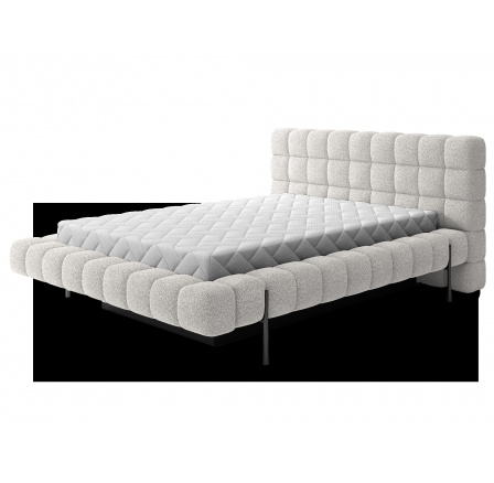 Bed Magentta + metal frame/ gas lift / bedding box 140x200 Royal 01 1