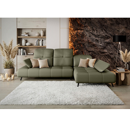 NAROŻNIK BERGAMO 280x180 CM SKÓRA NATURALNA - prawa NAROŻNIK BERGAMO 280x180 CM SKÓRA NATURALNA - prawa
