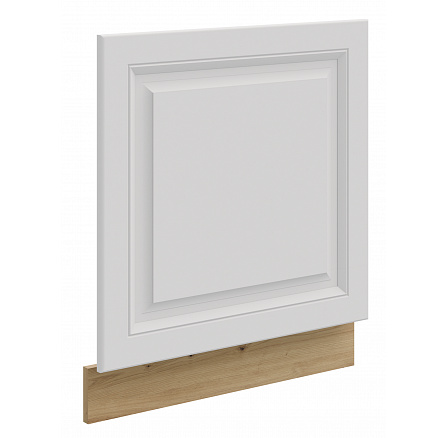 Dvířka na myčku s panelem STELLO - ZM 570x596, Bílý mat