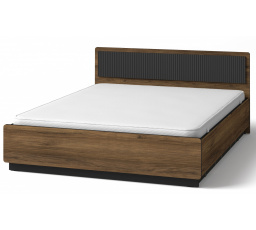 PRESTIGO ágy - P13, Warmia dió/San Sebastian/Fekete matt