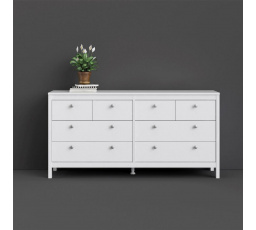 Komoda REAL 8s (79663-4949), Bílá