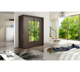 Šatní skříň WENTURA III, Choco