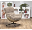 LOBSZTER Fotel, Bézs/Mokka
