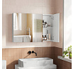 Tükrös szekrény, MDF, fehér, AZR-E1132 WT