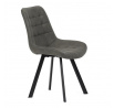 Jídelní židle, šedá, látka vintage, HC-V3066 GREY3